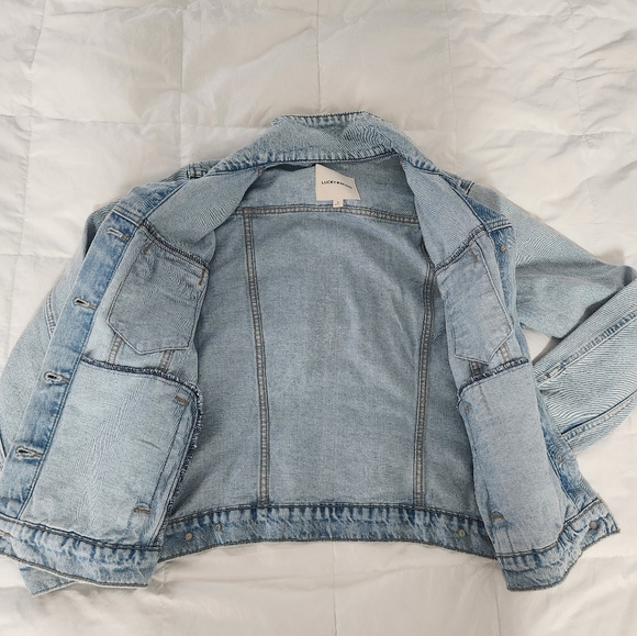 NWT Lucky Brand Tucker Denim jacket - Picture 8 of 14